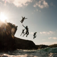 Stag : Coasteering