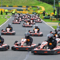 Hen : Karting Clays and Comedy : Go Karting Outdoor