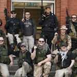 Stag : Classic Stag Weekend : Military Hand Guns