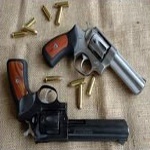 Stag : Full on VIP Weekend : Military Hand Guns